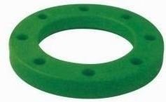 Grüne PPR-Plastikinstallationen PPR, die Ring Flange Type Hexagon Head-Code unterstützen