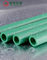Grünes Polypropylen-gelegentliches Copolymer-Rohr/hitzebeständiges Kunststoffrohr-glatte Oberfläche